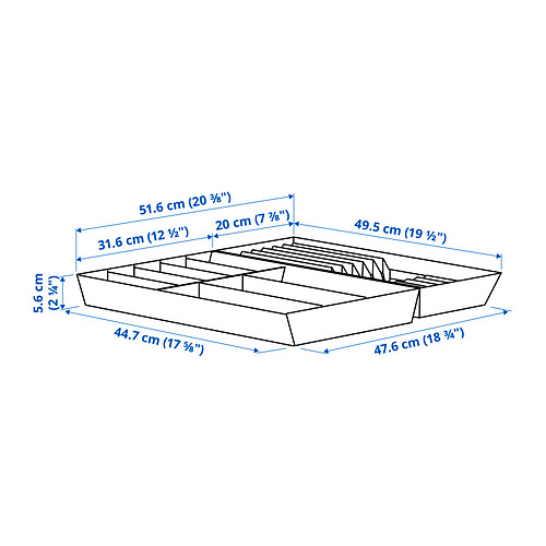 UPPDATERA, cubertero con portacuchillos. 3 de 3 open dialog