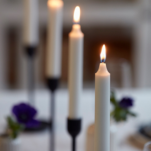 JUBLA, unscented chandelier candle 4 of 7 open dialog