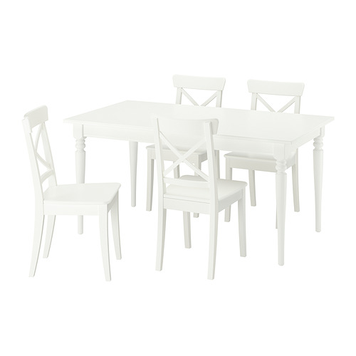ROSENTORP, table and 4 chairs. 1 of 8 open dialog