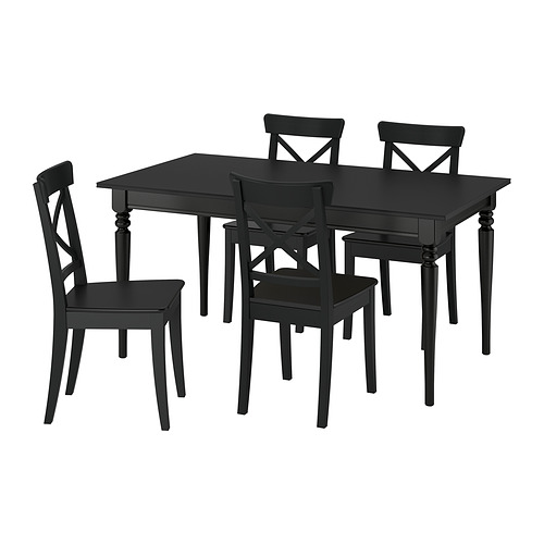 ROSENTORP / ROSENTORP, table and 4 chairs. 1 of 8 open dialog