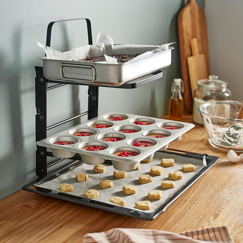 SVARTABBORRE, baking sheet rack. 4 of 5 open dialog