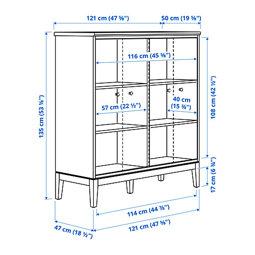 IDANÄS, cabinet 8 of 8 open dialog