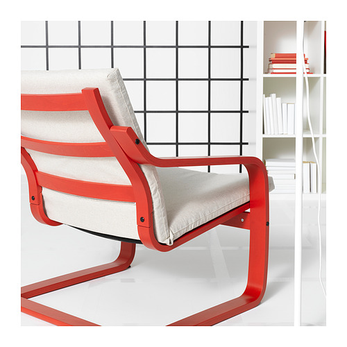 POÄNG, low-back armchair 3 of 7 open dialog