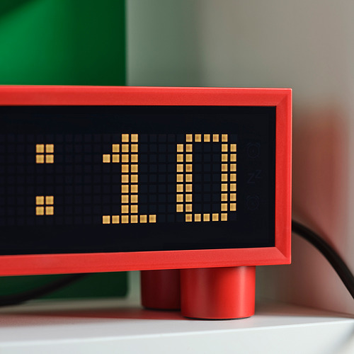 KORTLINJE, alarm clock with hygro-/thermometer. 3 of 5 open dialog