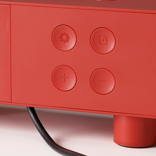 KORTLINJE, alarm clock with hygro-/thermometer. 4 of 5 open dialog