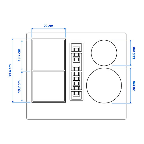 FÖRDELAKTIG, Placa inducción extractor integrado 14 de 15 open dialog