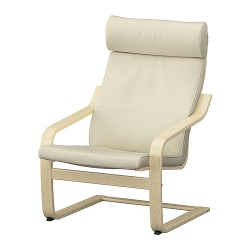 POÄNG, armchair and ottoman 3 of 8 open dialog