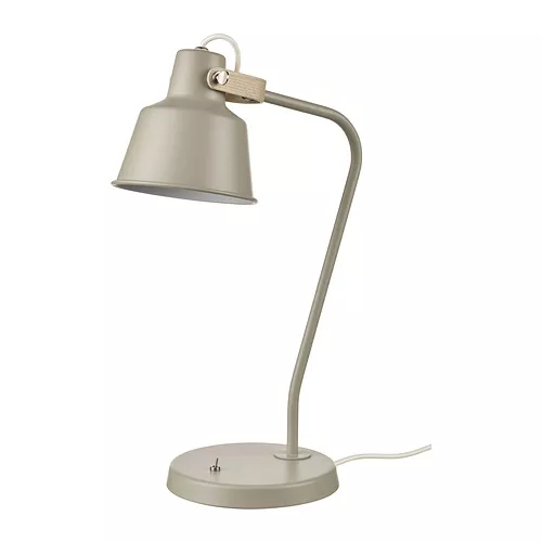 IKEA La Palma - SJÖMAKT desk lamp, beige/ash