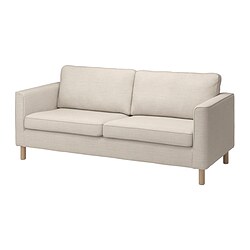 PÄRUP, sofá 3 plazas, Gunnared beige