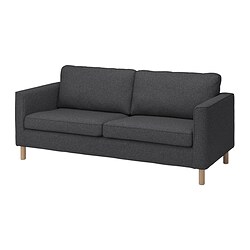 PÄRUP, sofa, Gunnared dark grey