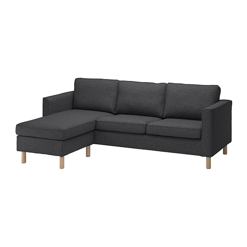 PÄRUP, sofa with chaise 1 of 9 open dialog