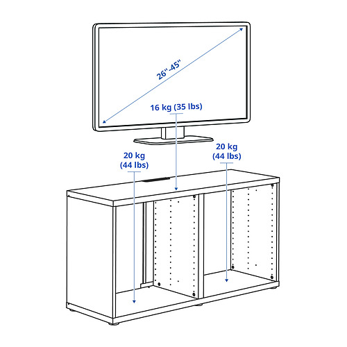BESTÅ, TV unit 5 of 5 open dialog