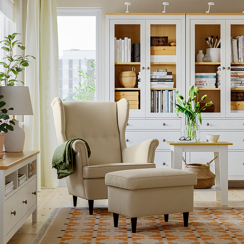 STRANDMON, reposapiés con almacenaje. 2 de 4 open dialog