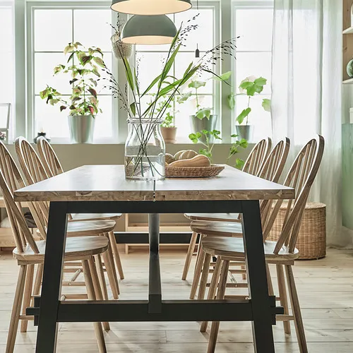 IKEA Gran Canaria - SKOGSTA silla, acacia