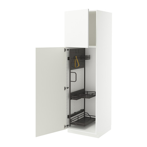 METOD, high cabinet with cleaning interior 1 of 2 open dialog