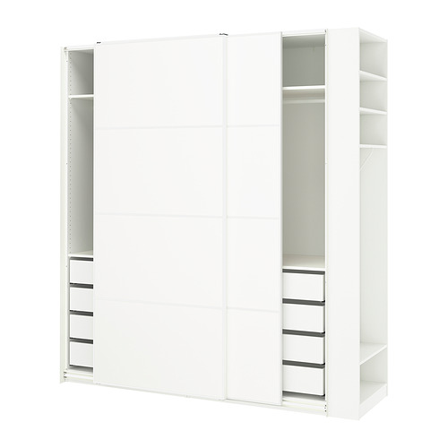 PAX / MEHAMN, wardrobe with sliding doors. 1 of 3 open dialog