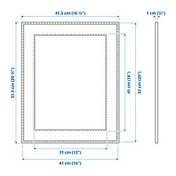 Measurement Illustration - LOMVIKEN frame