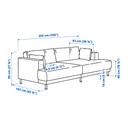 UPPÅKRA, 3 seat sofa. 12 of 12 open dialog
