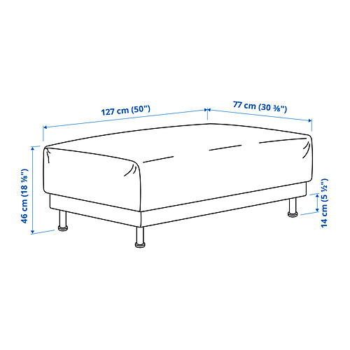 UPPÅKRA, reposapiés. 8 de 8 open dialog