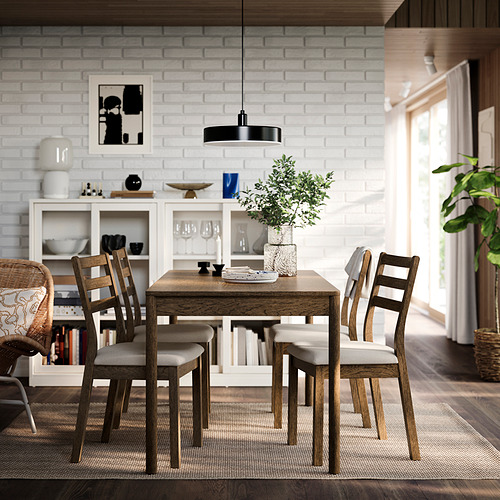 TONSTAD / TONSTAD, table and 4 chairs 2 of 7 open dialog