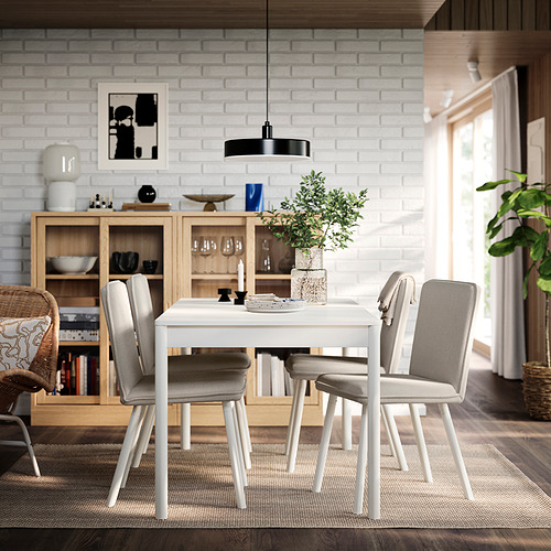 TONSTAD, extendable table and 4 chairs. 2 of 9 open dialog