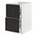 Select colour variation: white/Nickebo matte anthracite