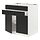 Select colour variation: white/Nickebo matte anthracite