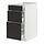 Select colour variation: white/Nickebo matte anthracite