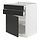 Select colour variation: white/Nickebo matte anthracite