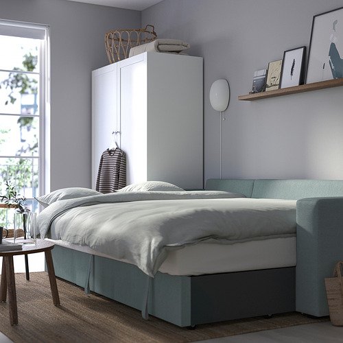 BÅRSLÖV, Sofá cama 3 plazas con chaiselongue 6 de 9 open dialog