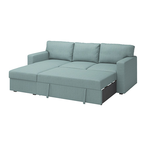 BÅRSLÖV, Sofá cama 3 plazas con chaiselongue 2 de 9 open dialog