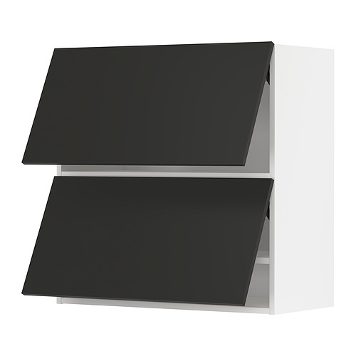 METOD, armario pared horizontal 2 puertas 1 de 4 open dialog