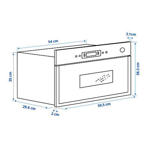 MATÄLSKARE, microwave oven 8 of 8 open dialog