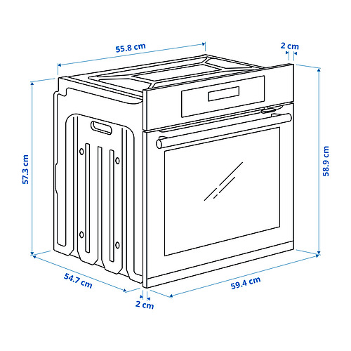 KULINARISK, forced air oven/self-cleaning funct 10 of 11 open dialog