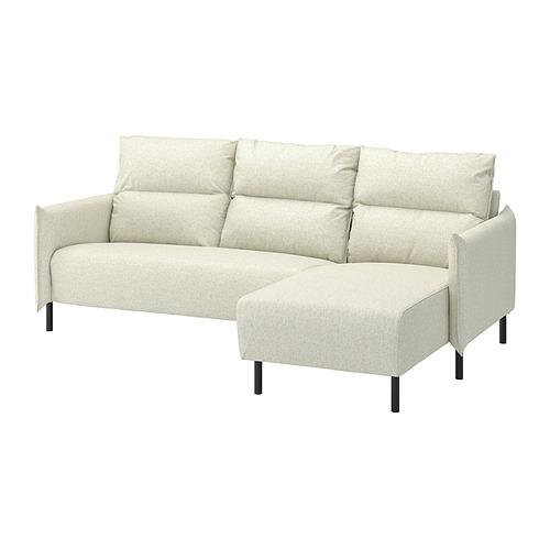 MANNARP, sofa with chaise. 1 of 11 open dialog