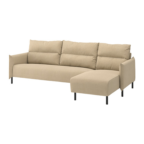 MANNARP, sectional, 4-seat with chaise. 1 of 10 open dialog