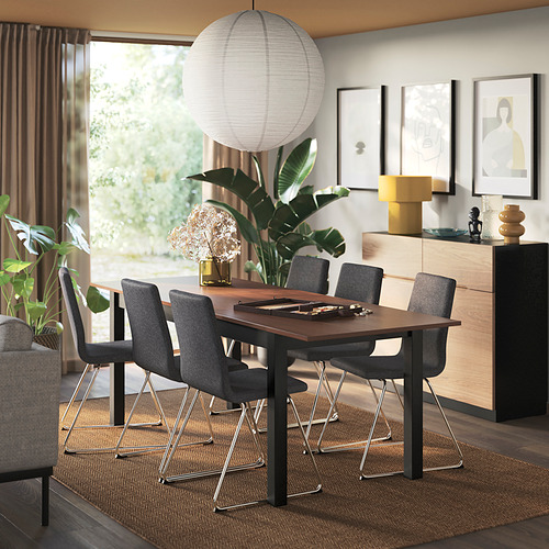 ÅLHULT / LILLÅNÄS, table and 6 chairs. 2 of 6 open dialog