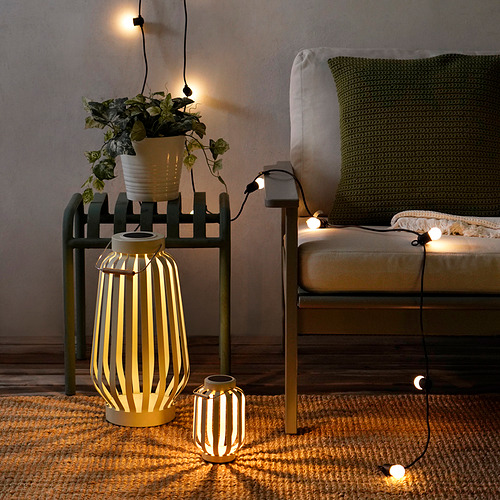 SOMMARLÅNKE LED string light with 12 lights