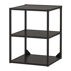 ENHET, base fr w shelves, Anthracite