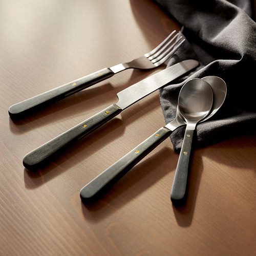 DOFTSKÖLD, 24-piece flatware set. 2 of 5 open dialog