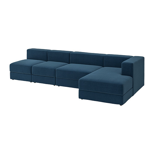 JÄTTEBO, 4.5-seat mod sofa w chaise. 1 of 3 open dialog