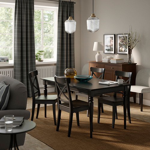 ROSENTORP / ROSENTORP, table and 4 chairs. 2 of 8 open dialog