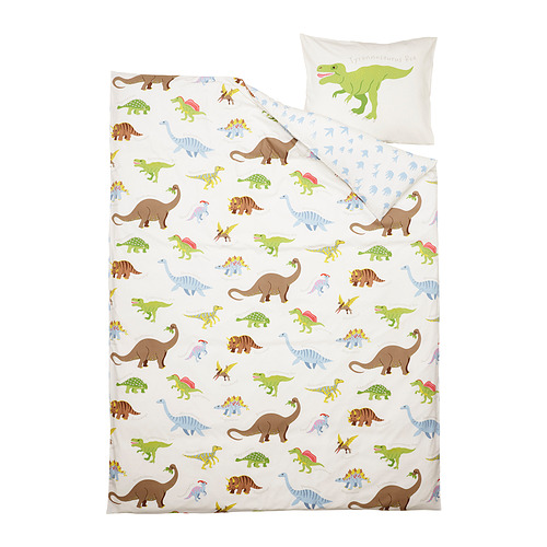 JÄTTELIK, duvet cover and pillowcase(s) 2 of 9 open dialog