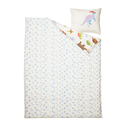 JÄTTELIK, duvet cover and pillowcase(s) 3 of 9 open dialog
