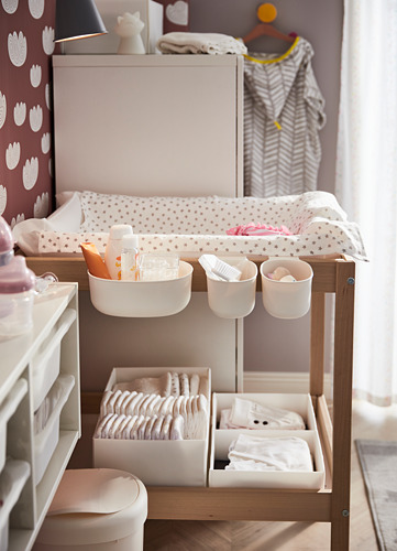 ÖNSKLIG, racks for changing table, set of 4 5 of 5 open dialog