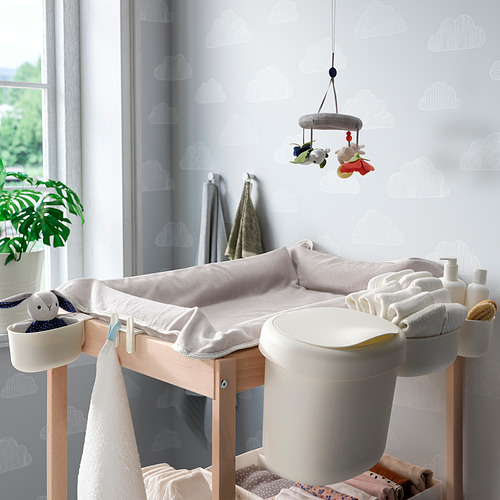 ÖNSKLIG, racks for changing table, set of 4 2 of 5 open dialog