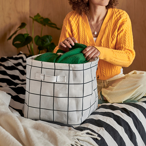 SLÅTTERVALL, storage basket. 4 of 6 open dialog