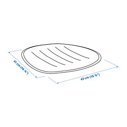 Measurement Illustration - PYNTEN seat pad