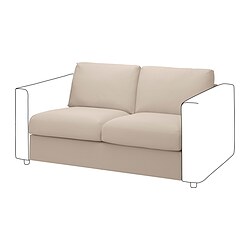 VIMLE, funda mód2 plaz, Hallarp beige