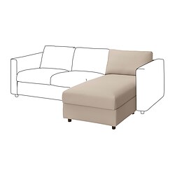 VIMLE, funda chaiselongue, Hallarp beige